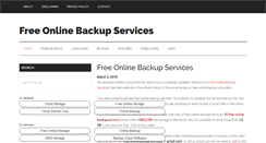 Desktop Screenshot of free-online-backup-services.com